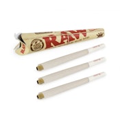 ORGANIC HEMP KING SIZE CONES 3-PACK