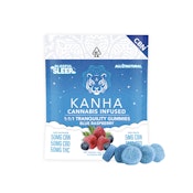 BLUE RASPBERRY (1:1:1) CBN TRANQUILITY GUMMIES [10 CT]