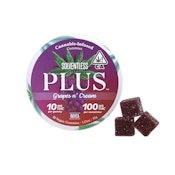 GRAPES 'N CREAM INDICA GUMMIES [10 CT]