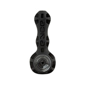 SILICONE SPOON PIPE (BLACK)