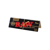 BLACK ULTRA-THIN 1 1/4" ROLLING PAPERS