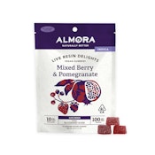 MIXED BERRY & POMEGRANATE LIVE RESIN DELIGHTS GUMMIES [10 CT]